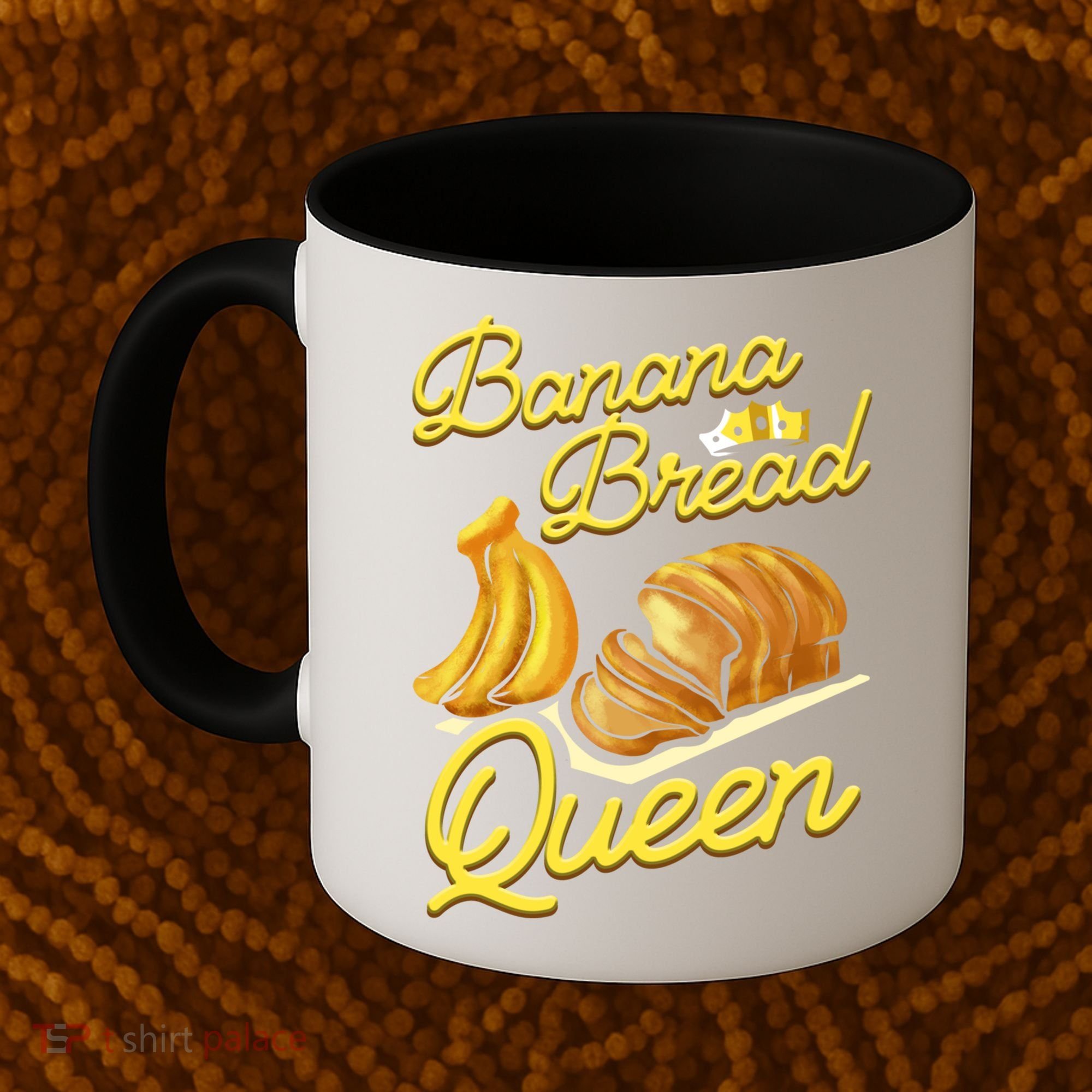 Banana Bread Queen Baking Vegan Baker Gift Coffee Mug