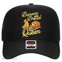 Banana Bread Queen Baking Vegan Baker Gift Hat thumb 0