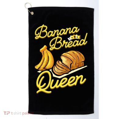 Banana Bread Queen Baking Vegan Baker Gift Golf Towel