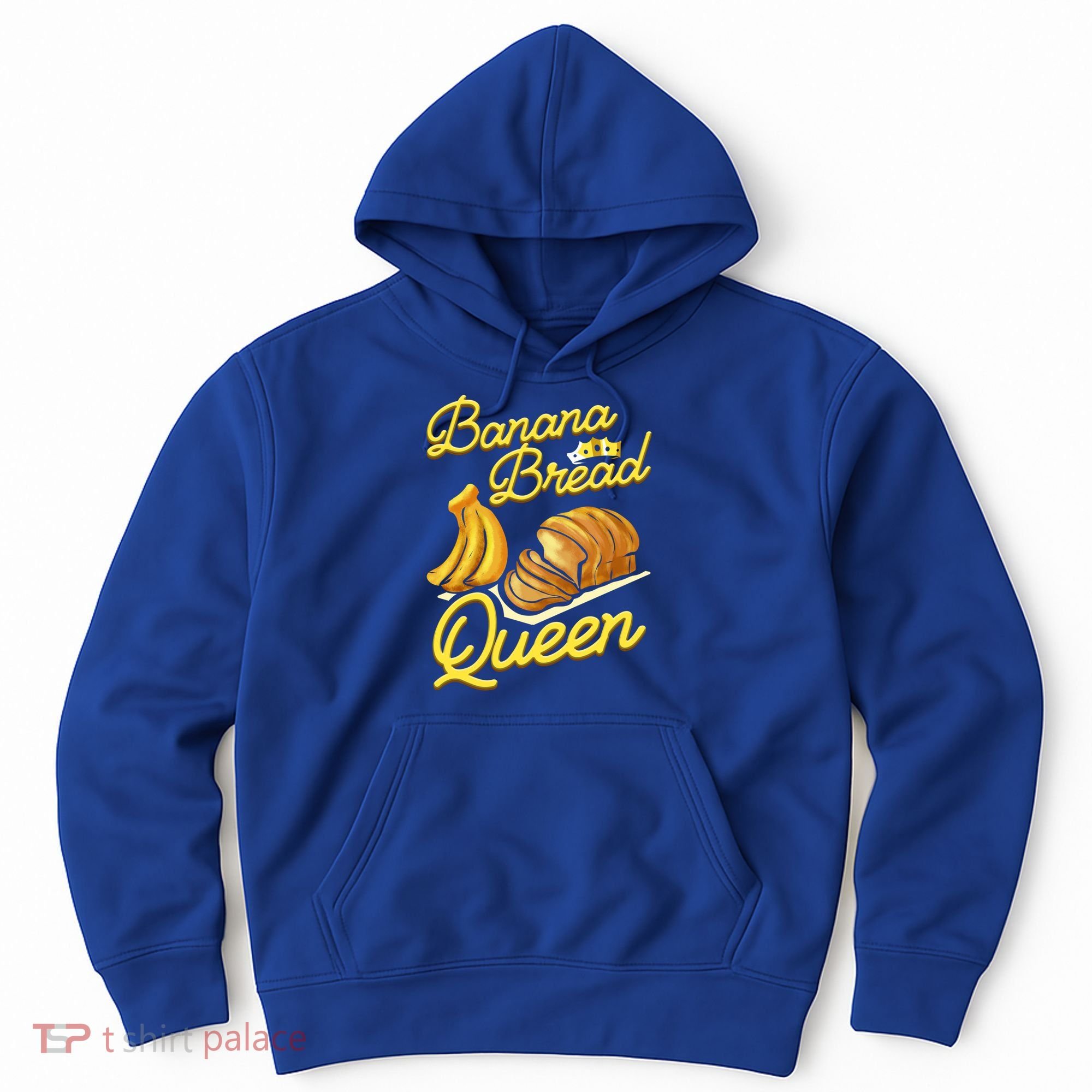 Banana Bread Queen Baking Vegan Baker Gift Hoodie