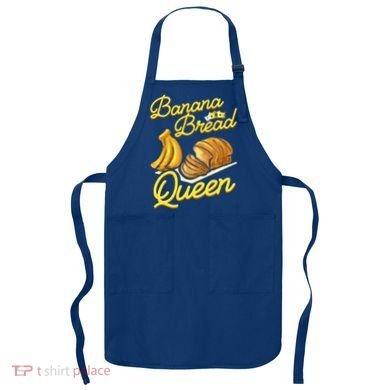 Banana Bread Queen Baking Vegan Baker Gift Apron