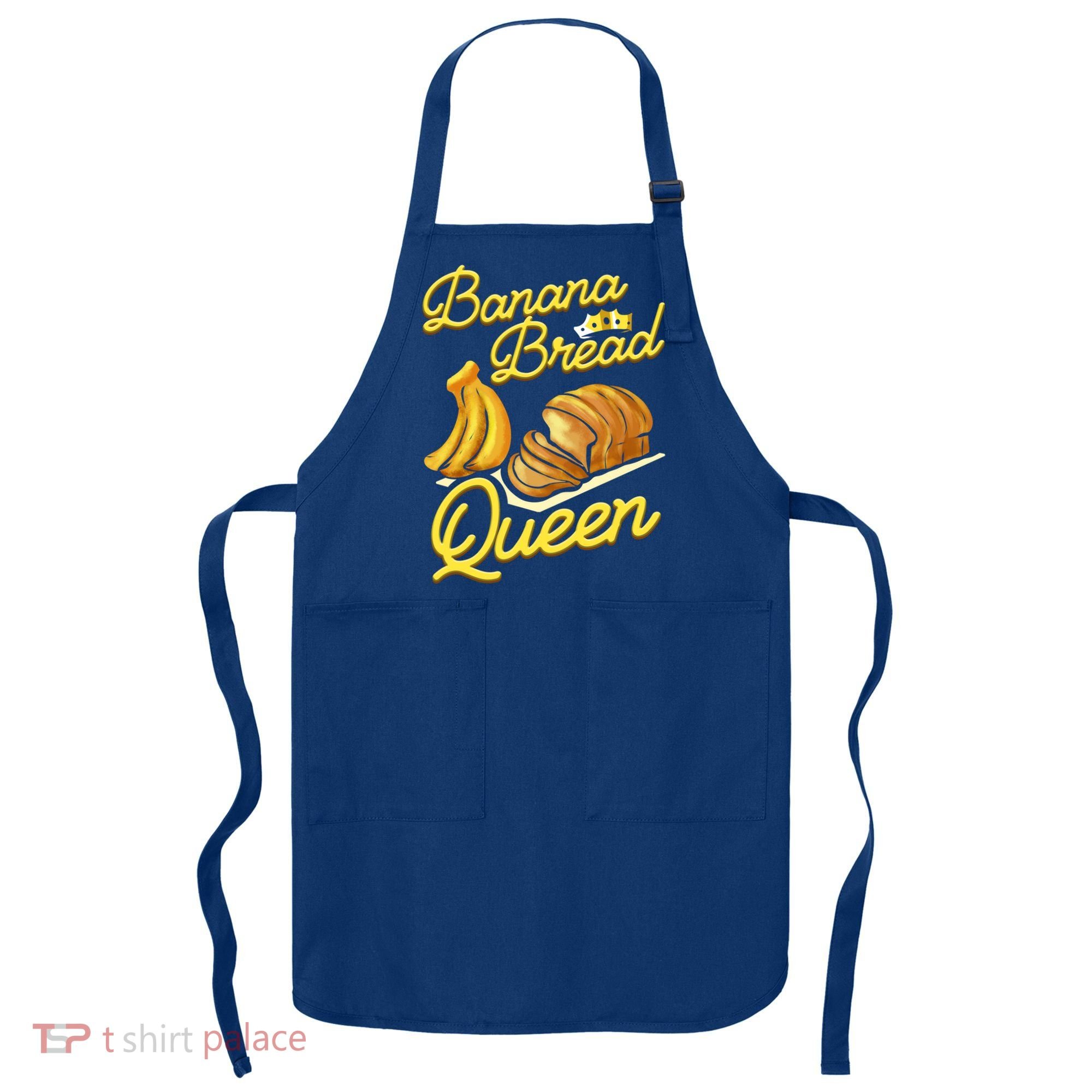 Banana Bread Queen Baking Vegan Baker Gift Apron