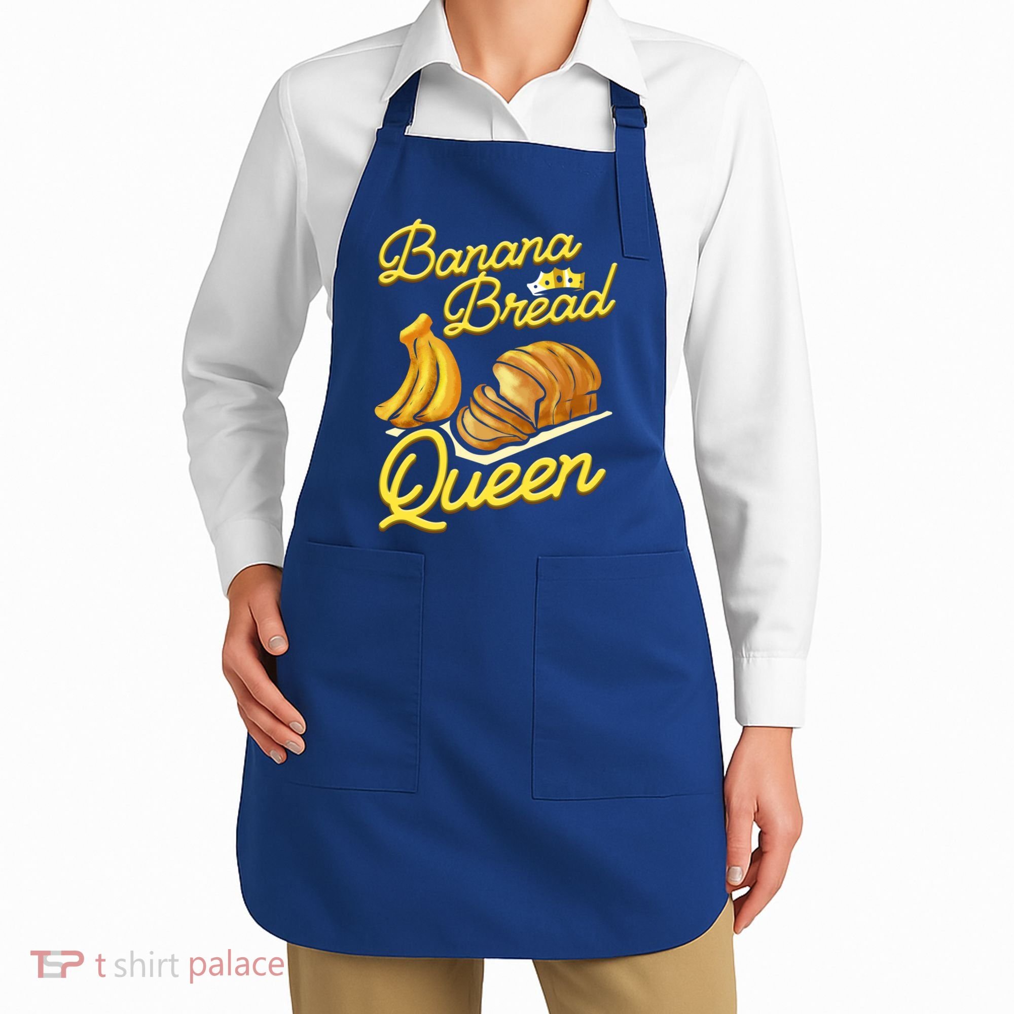 Banana Bread Queen Baking Vegan Baker Gift Apron