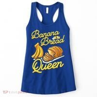 Banana Bread Queen Baking Vegan Baker Gift Women's Tank Top thumb 0