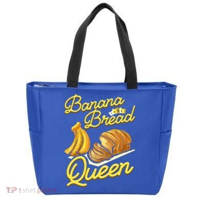 Banana Bread Queen Baking Vegan Baker Gift Tote Bag