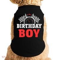 Birthday Boy Race Car Racing Car Driver Birthday Crew Doggie Tank thumb 0