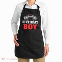 Birthday Boy Race Car Racing Car Driver Birthday Crew Apron thumb 2