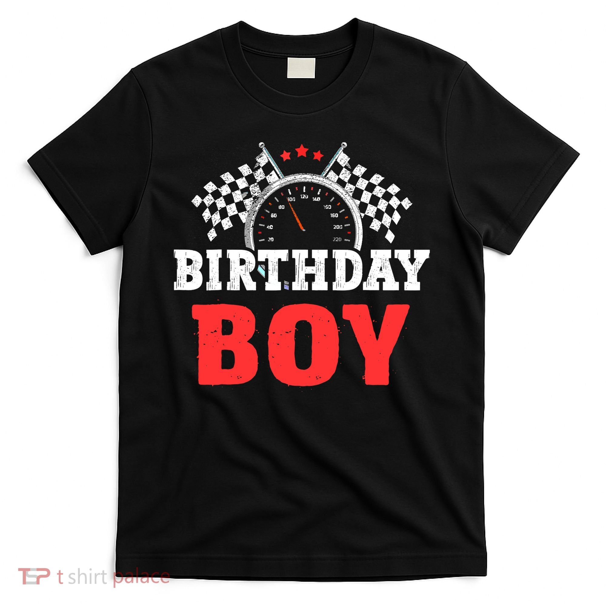 Birthday Boy Race Car Racing Car Driver Birthday Crew T-Shirt