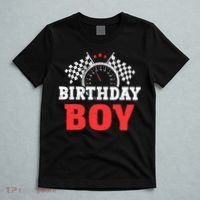 Birthday Boy Race Car Racing Car Driver Birthday Crew T-Shirt thumb 5