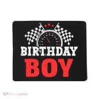 Birthday Boy Race Car Racing Car Driver Birthday Crew Mousepad thumb 0