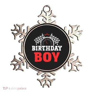 Birthday Boy Race Car Racing Car Driver Birthday Crew Ornament