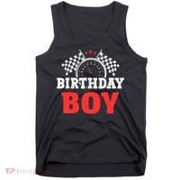 Birthday Boy Race Car Racing Car Driver Birthday Crew Tank Top thumb 0