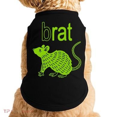 Brat B Rat Mouse Funny Apparel Doggie Tank