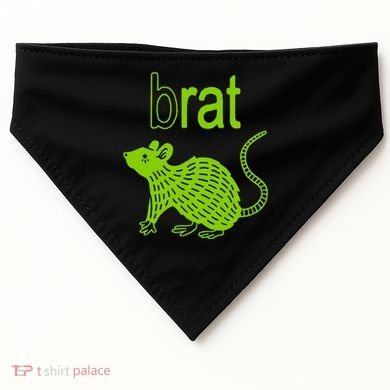 Brat B Rat Mouse Funny Apparel USA-Made Doggie Bandana