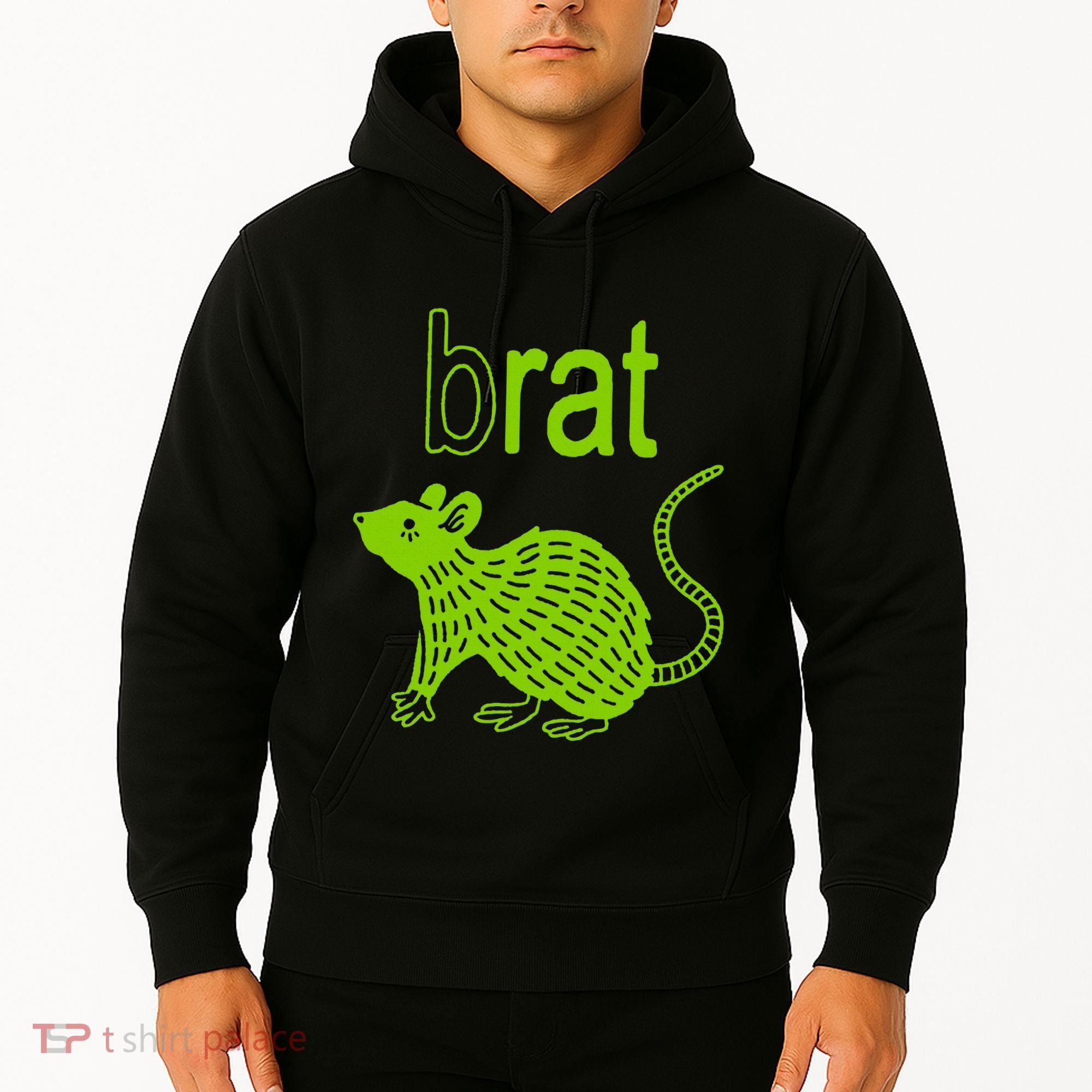 Brat B Rat Mouse Funny Apparel Hoodie