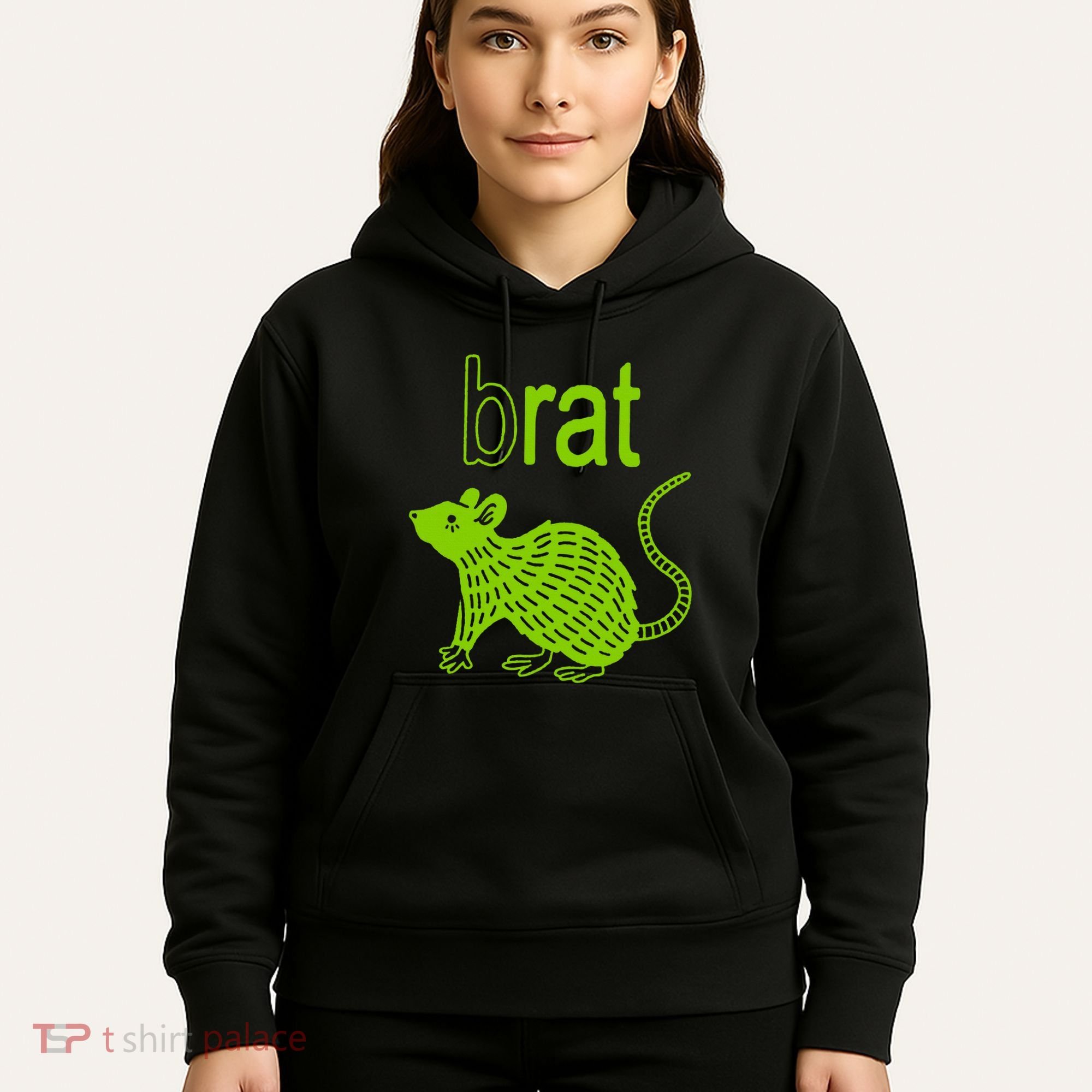 Brat B Rat Mouse Funny Apparel Hoodie