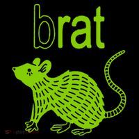 Brat B Rat Mouse Funny Apparel Sweatshirt thumb 3