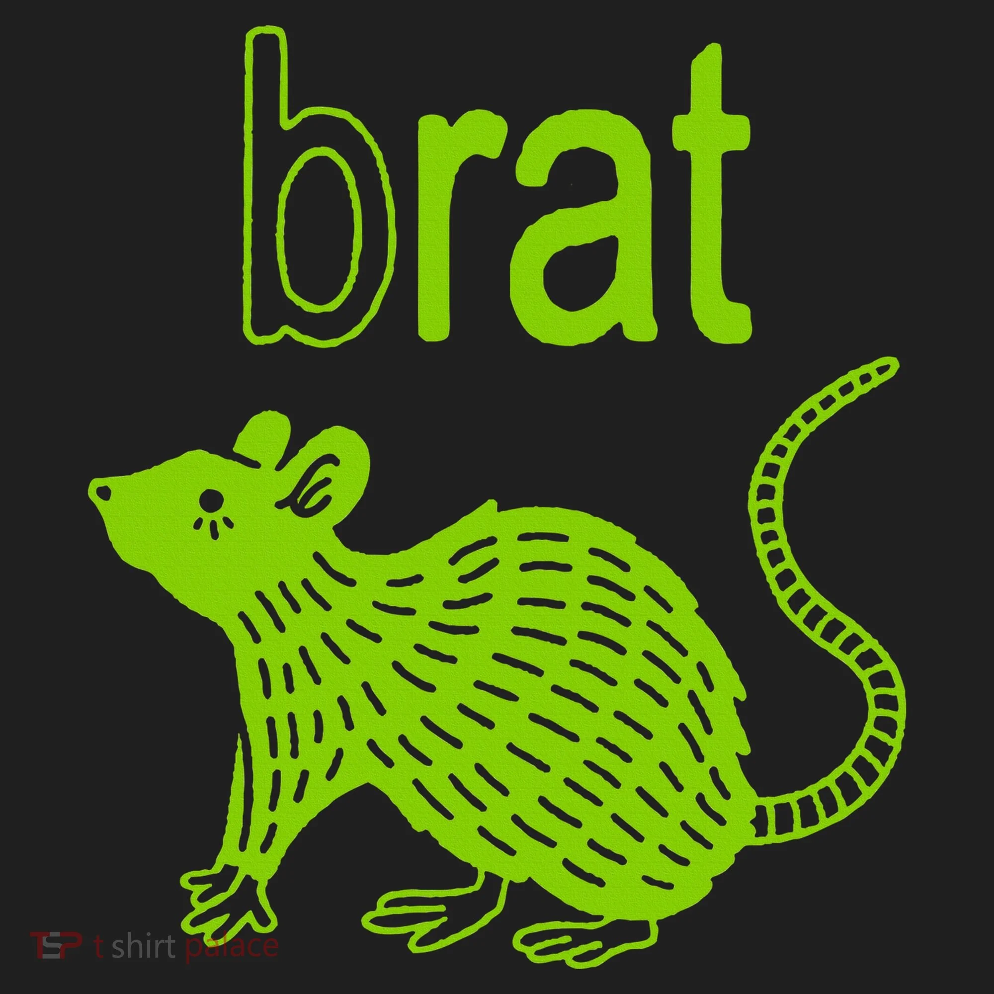 Brat B Rat Mouse Funny Apparel Beanie