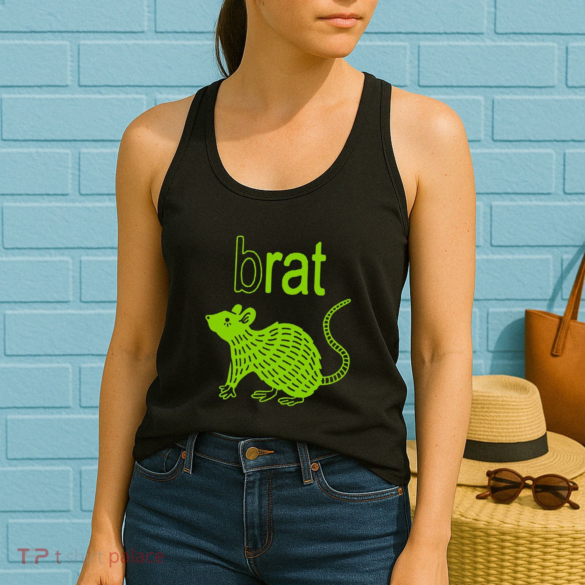 Brat B Rat Mouse Funny Apparel Women's Tank Top