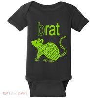 Brat B Rat Mouse Funny Apparel Baby Bodysuit thumb 0