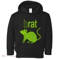 Brat B Rat Mouse Funny Apparel Toddler Hoodie thumb 0
