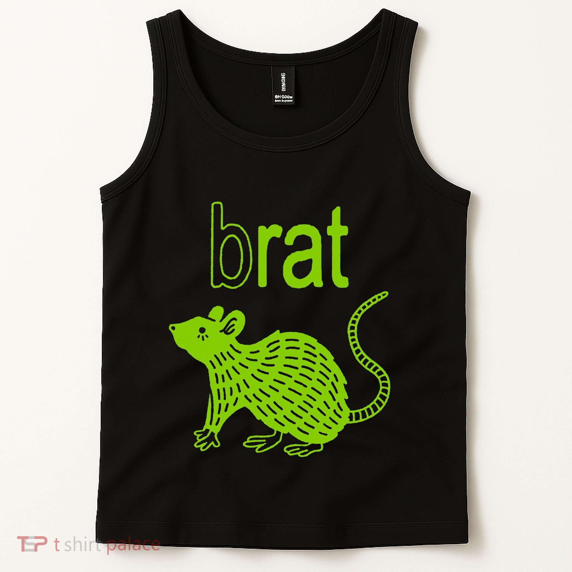 Brat B Rat Mouse Funny Apparel Tank Top