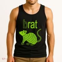 Brat B Rat Mouse Funny Apparel Tank Top thumb 3