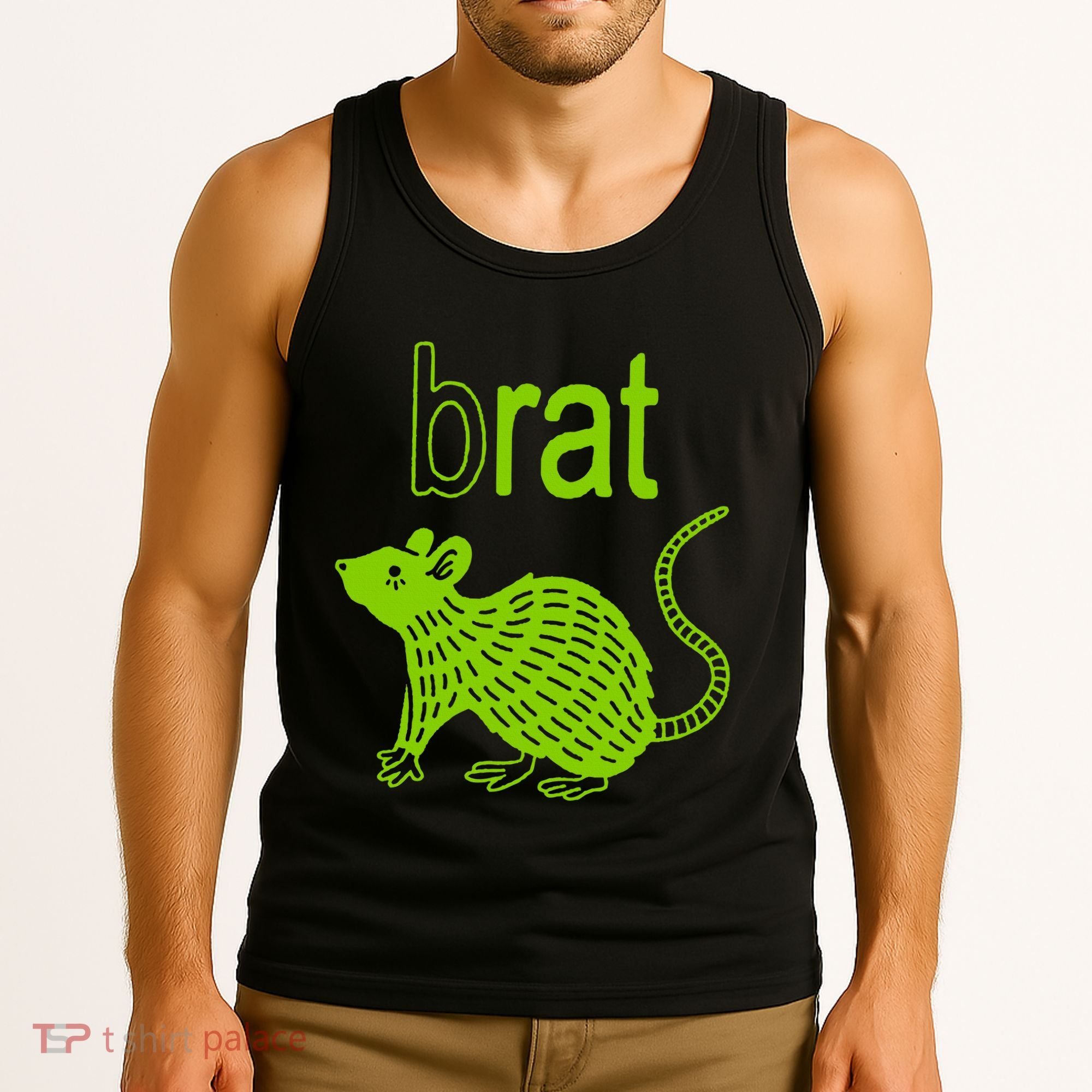 Brat B Rat Mouse Funny Apparel Tank Top