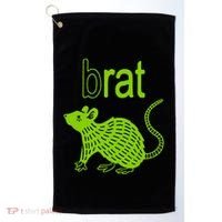 Brat B Rat Mouse Funny Apparel Golf Towel thumb 0