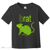 Brat B Rat Mouse Funny Apparel Toddler T-Shirt thumb 0