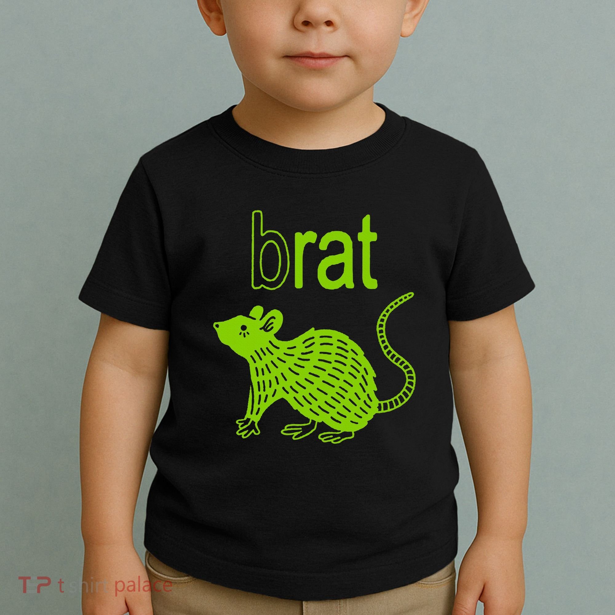 Brat B Rat Mouse Funny Apparel Toddler T-Shirt