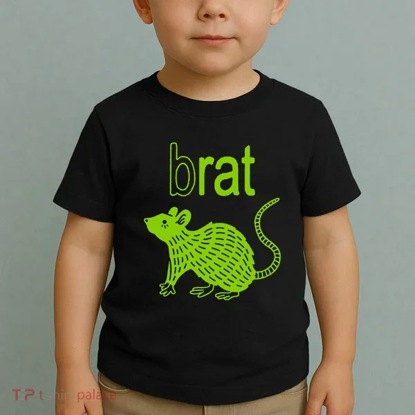 Brat B Rat Mouse Funny Apparel Toddler T-Shirt