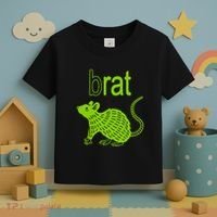 Brat B Rat Mouse Funny Apparel Toddler T-Shirt thumb 3