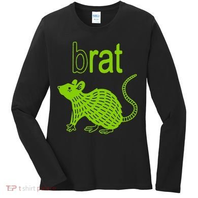 Brat B Rat Mouse Funny Apparel Women's Long Sleeve Shirt