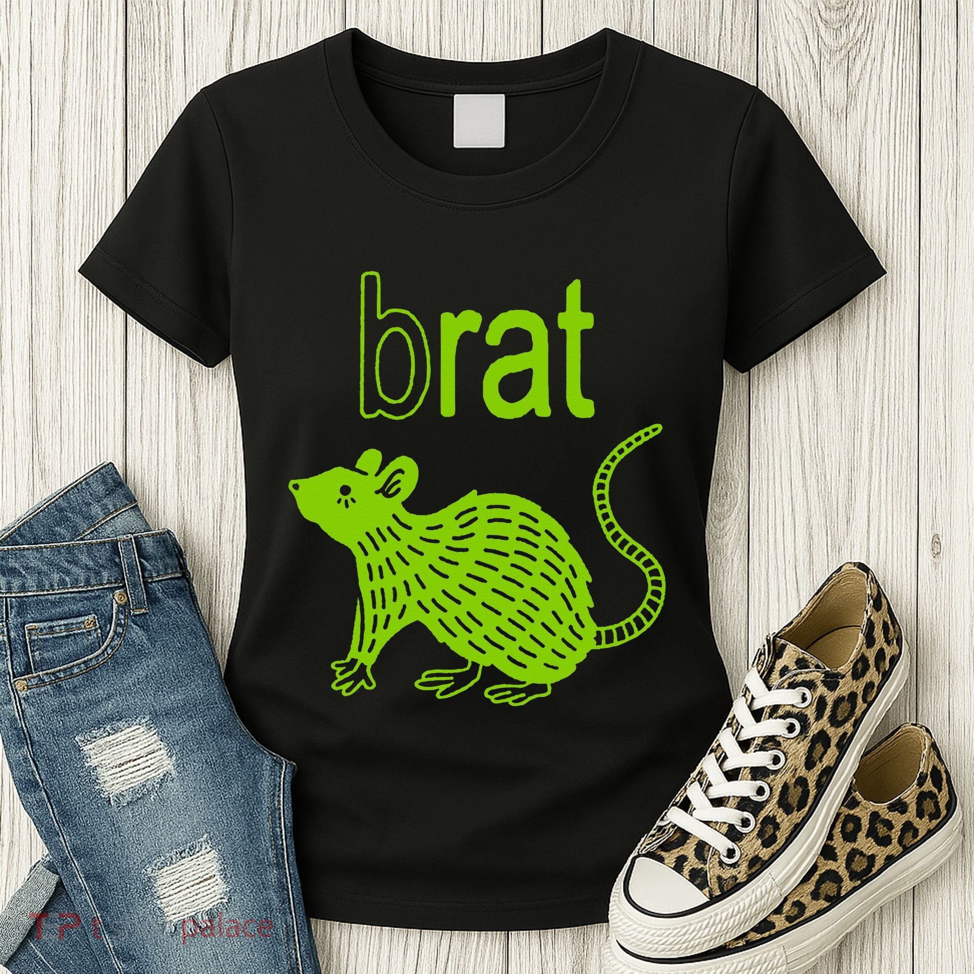 Brat B Rat Mouse Funny Apparel Women's T-Shirt