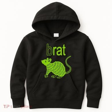 Brat B Rat Mouse Funny Apparel Kids Hoodie