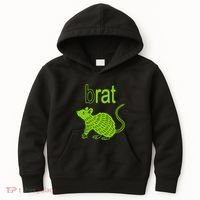 Brat B Rat Mouse Funny Apparel Kids Hoodie thumb 0