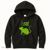 Brat B Rat Mouse Funny Apparel Kids Hoodie thumb 0
