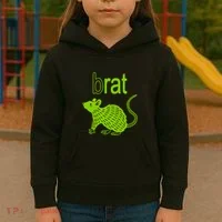 Brat B Rat Mouse Funny Apparel Kids Hoodie thumb 3