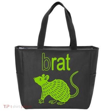 Brat B Rat Mouse Funny Apparel Tote Bag