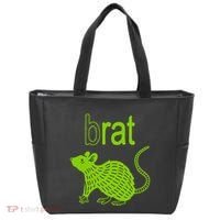 Brat B Rat Mouse Funny Apparel Tote Bag thumb 0