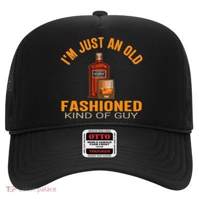 Brandy Bourbon Retro Vintage Call Me Old Fashioned Whiskey Hat