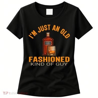 Brandy Bourbon Retro Vintage Call Me Old Fashioned Whiskey Women's T-Shirt