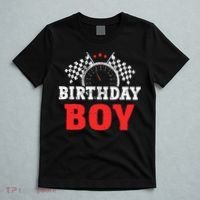 Birthday Boy Race Car Racing Car Driver Birthday Crew T-Shirt thumb 5
