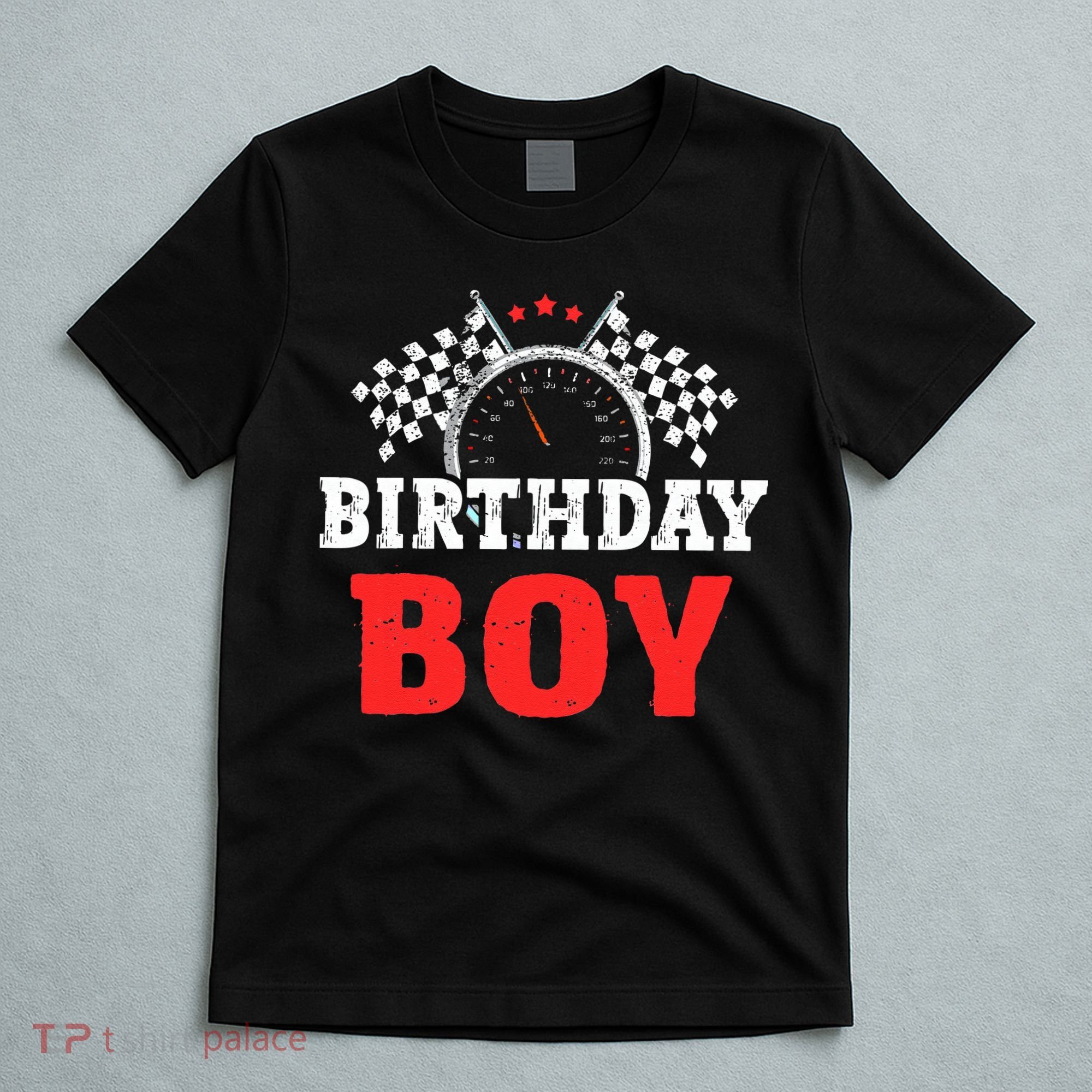 Birthday Boy Race Car Racing Car Driver Birthday Crew T-Shirt