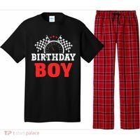 Birthday Boy Race Car Racing Car Driver Birthday Crew Pajama Set thumb 0