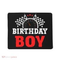 Birthday Boy Race Car Racing Car Driver Birthday Crew Mousepad thumb 0