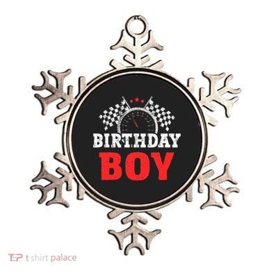 Birthday Boy Race Car Racing Car Driver Birthday Crew Ornament