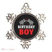 Birthday Boy Race Car Racing Car Driver Birthday Crew Ornament thumb 0