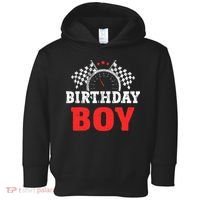 Birthday Boy Race Car Racing Car Driver Birthday Crew Toddler Hoodie thumb 0